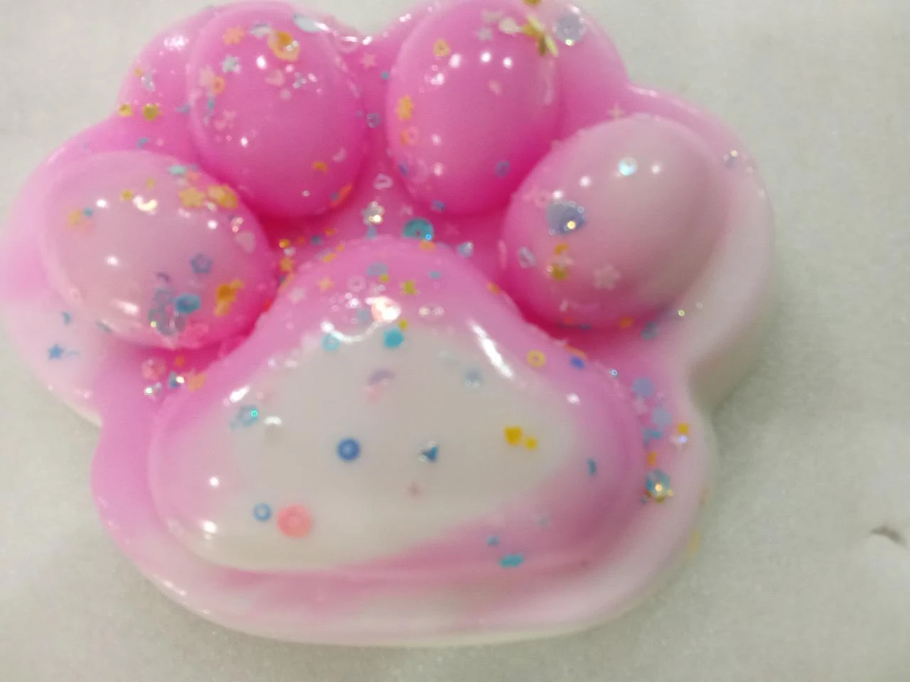 Urso gigante de patinha rosa macia 17 cm de largura simplesmente magnífico 😍 – photo 6
